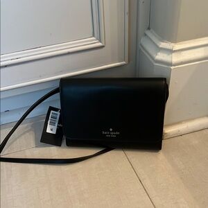 Kate Spade Kerri smooth leather small flap bag